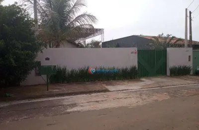 Chácara com 4 dormitórios para alugar, 1250 m² por r$ 5.435,00/mês - loteamento adventista campineiro - hortolândia/sp
