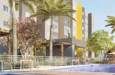 Apartamento à venda, 41 m² por r$ 212.000,00 - jardim amanda ii - hortolândia/sp