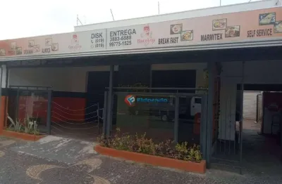Salão para alugar, 250 m² por r$ 5.350,00/mês - vila menuzzo - sumaré/sp