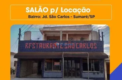 Ofertão do imóvel: salão para alugar  - jardim são carlos - sumaré/sp