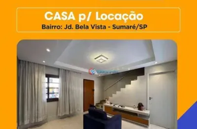 Ofertão do imóvel: casa com 3 quartos para alugar - jardim bela vista - sumaré/sp