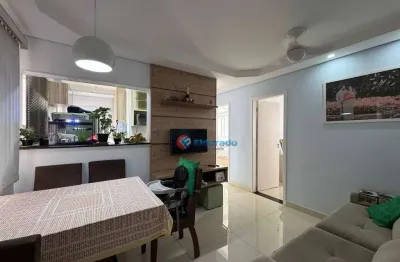 Apartamento com 2 quartos à venda - residencial guaíra - sumaré/sp