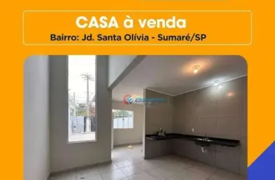 Ofertão do imóvel: casa com 2 quartos à venda, - jardim santa olivia (nova veneza) - sumaré/sp