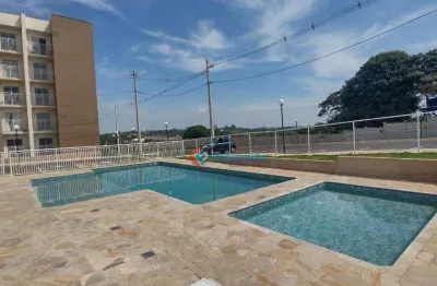 Apartamento com 2 quartos para alugar, 44 m² por r$ 1.300/mês - jardim nova alvorada - monte mor/sp