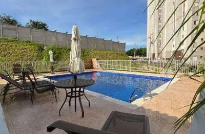 Apartamento com 2 quartos para alugar, 46 m² por r$ 1.711/mês - parque yolanda (nova veneza) - sumaré/sp