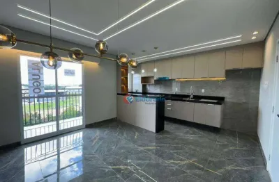 Apartamento com 2 dormitórios para alugar, 61 m² por r$ 2.355,00/mês - chácara recreio alvorada - hortolândia/sp