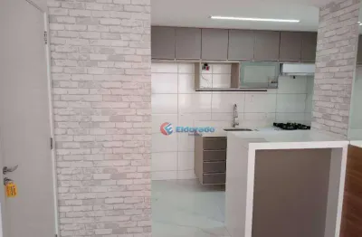 Apartamento com 2 Quartos (1 suíte), para alugar, 56 metros - Jardim das Colinas - Hortolândia/SP