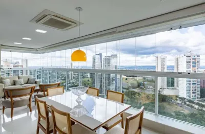 Apartamento de 4 suítes em goiânia, na orla do parque flamboyant.