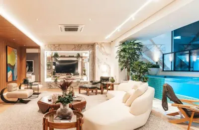Apartamentos com 4 suítes e piscinas privativas, no bueno