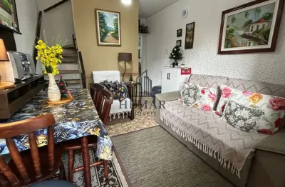 Casa duplex em condomínio, próximo praia do forte, 1 quarto - vila nova.