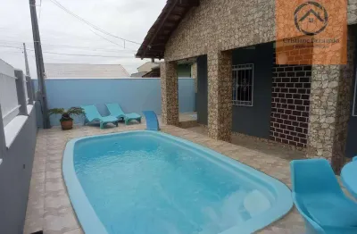 Casa espetacular com piscina em ubatuba-são francisco do sul!-sc