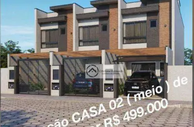 Sobrado com 3 dormitórios à venda, 93 m² por r$ 549.000,00 - enseada - são francisco do sul/sc