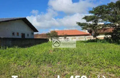 Terreno à venda a 270 metros da praia, 450 m² por r$ 320.000 - ubatuba - são francisco do sul/sc