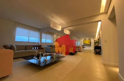 Apartamento duplex com 3 dormitórios à venda, 304 m² por r$ 2.900.000,00 - vila santa catarina - americana/sp