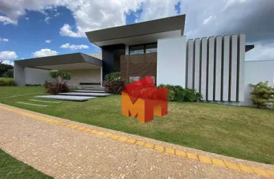 Casa com 5 dormitórios à venda, 760 m² por r$ 8.000.000,00 - condomínio damha golf - são carlos/sp