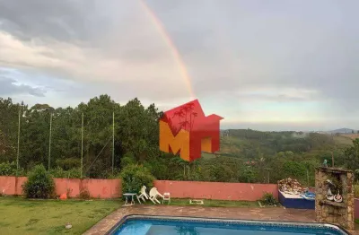 Chácara com 3 dormitórios à venda, 1555 m² por r$ 850.000,00 - portão - atibaia/sp