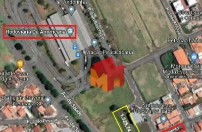 Terreno à venda, 1525 m² por r$ 1.550.000 - campo limpo - americana/sp
