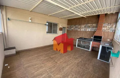 Apartamento duplex com 2 dormitórios à venda, 110 m² por r$ 330.000,00 - catharina zanaga - americana/sp