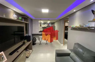 Apartamento com 2 dormitórios à venda, 42 m² por r$ 220.000,00 - jardim bertoni - americana/sp