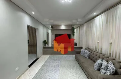Sobrado com 3 dormitórios à venda, 234 m² por r$ 800.000,00 - jardim vila rica - santa bárbara d'oeste/sp