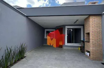Casa com 3 dormitórios à venda, 96 m² por r$ 480.000,00 - jardim palmeiras - santa bárbara d'oeste/sp