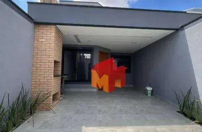 Casa com 3 dormitórios à venda, 96 m² por r$ 480.000,00 - jardim palmeiras - santa bárbara d'oeste/sp