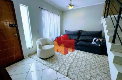 Sobrado com 3 dormitórios à venda, 96 m² por r$ 360.000,00 - catharina zanaga - americana/sp