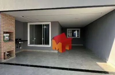 Casa com 3 dormitórios à venda, 119 m² por r$ 690.000,00 - parque universitário - americana/sp
