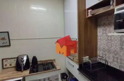 Apartamento com 2 dormitórios à venda, 50 m² por r$ 200.000 - vila margarida - americana/sp