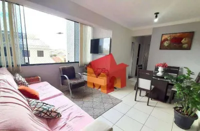 Apartamento com 3 dormitórios à venda, 69 m² por r$ 265.000,00 - vila margarida - americana/sp
