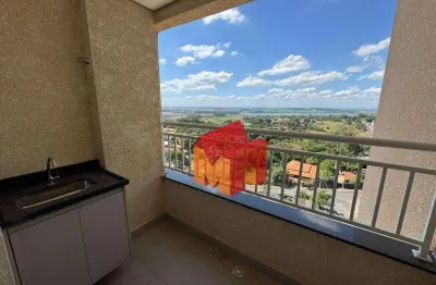 Apartamento com 2 dormitórios para alugar, 60 m² por r$ 1.645,00/mês - balneário salto grande - americana/sp