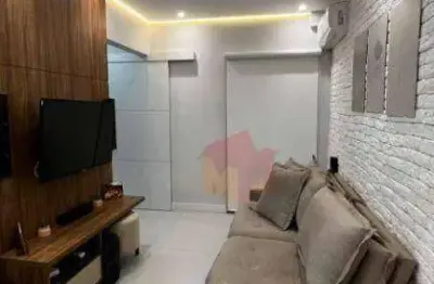 Apartamento com 2 dormitórios à venda, 52 m² por r$ 350.000,00 - marajoara - nova odessa/sp