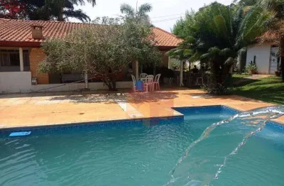 Chácara com 3 dormitórios à venda, 1100 m² por r$ 630.000,00 - jardim santa lucia - americana/sp