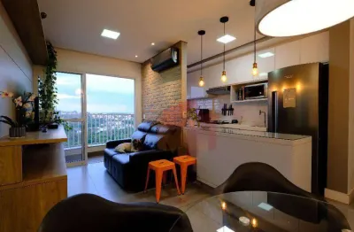 Apartamento com 2 dormitórios à venda, 52 m² por r$ 360.000,00 - vila santa catarina - americana/sp