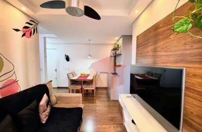 Apartamento com 2 dormitórios à venda, 50 m² por r$ 265.000,00 - jardim nossa senhora do carmo - americana/sp