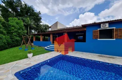 Bairro cruzeiro do sul – chácara com 2 casas, piscina e área gourmet