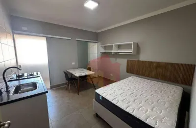 Apartamento com 1 dormitório para alugar, 30 m² por r$ 915,00/mês - jardim dos lírios - americana/sp