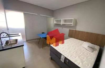 Apartamento com 1 dormitório para alugar, 30 m² por r$ 936,00/mês - jardim dos lírios - americana/sp