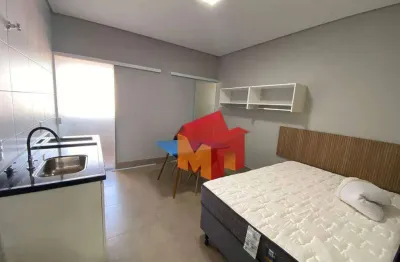 Apartamento com 1 dormitório para alugar, 30 m² por r$ 915,00/mês - jardim dos lírios - americana/sp