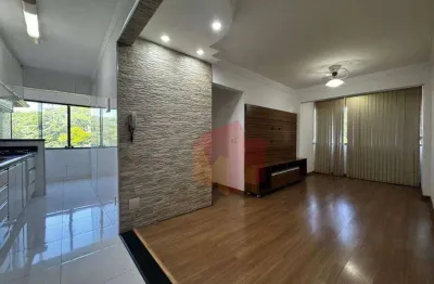 Apartamento com 2 dormitórios para alugar, 60 m² por r$ 2.070,00/mês - loteamento industrial machadinho - americana/sp