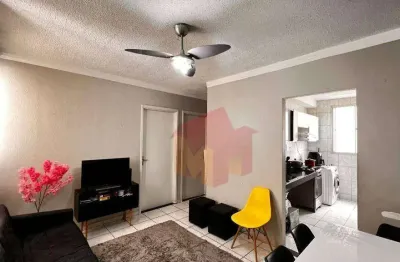 Apartamento com 2 dormitórios à venda, 48 m² por r$ 125.000,00 - parque residencial do lago - santa bárbara d'oeste/sp