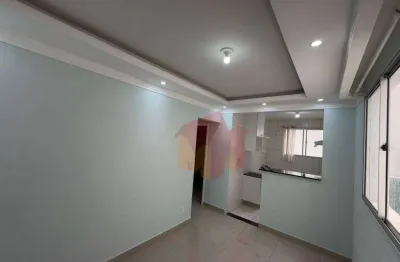 Apartamento com 2 dormitórios para alugar, 49 m² por R$ 1.760/mês - Jardim Recanto - Americana/SP
