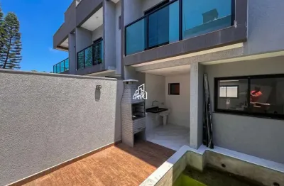 Casa em condomínio para venda em itanhaém, praia dos sonhos, 2 dormitórios, 2 suítes, 3 banheiros, 1 vaga