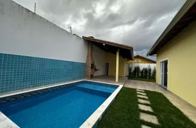 Casa para venda em itanhaém, umuarama, 3 dormitórios, 1 suíte, 2 banheiros, 12 vagas