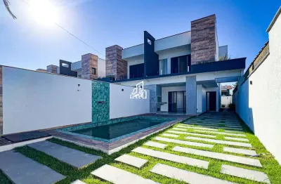 Sobrado para venda em itanhaém, bopiranga, 3 dormitórios, 2 suítes, 4 banheiros, 4 vagas