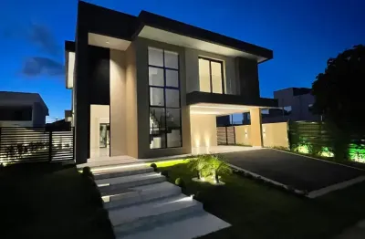 Casa em condomínio fechado com 5 quartos à venda na Avenida Alphaville, Pium (Distrito Litoral), Parnamirim