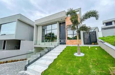 Casa térrea com 3 suítes à venda, 275 m² por r$ 2.580.000 - residencial glarus - campinas/sp