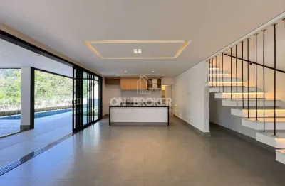 Casa com 3 dormitórios à venda, 270 m² por r$ 2.850.000 - condomínio tabapuã - valinhos/sp