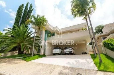 Casa com 4 dormitórios à venda, 478 m² por r$ 4.600.000,00 - condomínio terras do paiquerê - valinhos/sp