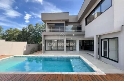 Casa com 5 dormitórios à venda, 354 m² por r$ 2.790.000,00 - condomínio residencial ecovilla  - valinhos/sp